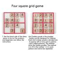 Wooden Sudoku Game Jiugongge Sudoku Toys A