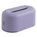 Tissue Box Square Home Tissue Car Napkins Holder Case (purple)