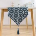 Table Runner 48 Inches Jacquard Coffee Table Runner