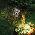 Watering Can Solar Lights for Outdoor Garden, Star Shower Garden B