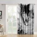 Animal Themed Thermal Insulated Blackout Curtains, Room Darkening