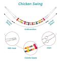 3 Packs Chicken Coop Toys, Chicken Swing Toys for Hens