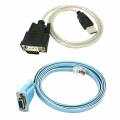 Rj45 Network Cable Serial Cable Rj45 to Db9 and Rs232 to Usb (2 In 1)