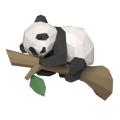 3d Animal Paper Model,panda On The Tree for Home Decor,kids Toys,b