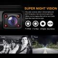 4k+2160p Wifi Gps Night Vision Dual Camera Dash Cam Recorder D30h