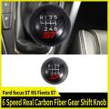 6 Speed St Carbon Fiber Gear Shift Knob for Ford Focus St Fiesta St