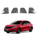 For Honda Carbon Fiber Dashboard Air Vent Outlet Frame Cover Trim Rhd