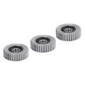 3 Pieces Gear Diameter:38 Mm 36 Tooth Thickness:12 Mm Steel Gear