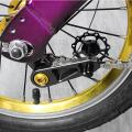 Folding Bike Chain Tensioner Lightweight Bicycle Guide Wheel Single