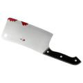 Bloody Cleaver, Fake Knifes Realistic Kitchen Cleaver Prop