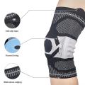 Knee Brace Support with Side Stabilizers & Patella Gel Pad ,black M