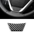 Carbon Fiber Steering Wheel Sticker for Toyota Highlander 2015-2021