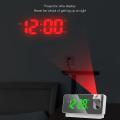 Led Digital Projection Alarm Clock Table Electronic Alarm Clock B