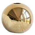 Nordic Gold Electroplating Ceramic Vase Spherical Home Decoration C