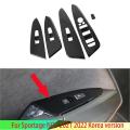 Car Door Switch Panel Sticker Trim for Kia Sportage Nq5 2021 2022