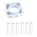 Plant Propagation Station Silicone Mold with 6 Test Tubes, for Home