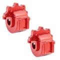 2pcs Metal Front and Rear Gearbox Housing for Sg 1603 Sg 1604,1