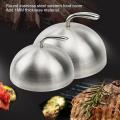 1pcs 20cm Stainless Steel Steak Cover Teppanyaki Dome Dish Lid Home