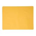 Simple Silicone Placemats Wipeable Non-slip Dinner Mats,yellow