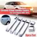 9pcs Car Door Handle Cover for Land Rover L322 2002-2012 Silver