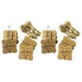 200 Pcs Kraft Paper Gift Wrap Tags with Jute Twine for Baby Shower