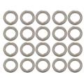 20pcs Miniature Sealed Metal Ball Bearing Model: 6701 Zz 12x18x4mm