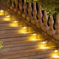20 Pack Solar Deck Lights, for Patio, Stairs, Yard (warm White)