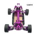 4pcs Metal Shock Absorber for Wltoys 124019 124018 144001 Rc,purple