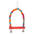 6 Pack Bird Swing Toys-parrot Hammock Bell Toys for Budgie,parakeets