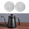 Stainless Steel 4mm Spout Black with Lid 400ml Coffee Kettle Teapot