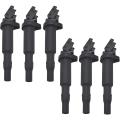 6pcs for Bmw E46 E60 E85 E90 Ignition Coils with Spark Plug Connector