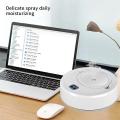 Automatic Sweeping Robot and Air Humidifier In One,white
