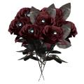 Halloween Roses with Eyeballs Flower with Stem for Halloween Party A