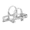 3d Three-dimensional Metal Model Set F31104 Roller Coaster Toy