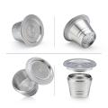 304 Stainless Steel Refillable Coffee Capsule Shell Instant Filling