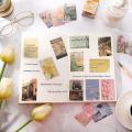 300pcs Washi Paper Sticker Set for Scrapbooking Journaling Planners