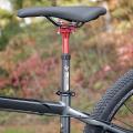 Gewage Bicycle Seatpost Fixed Gear Mtb Tube Saddle,30.9x400mm Black