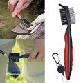 2 Pcs Golf Shoes Brush Cleaner for Golf Club Cleaning Accessories