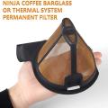 3pack Cone Reusable Coffee Filters Replacement for Ninja Coffee Bar