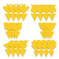48pcs Dual-sided Yellow Sticky Traps, Gnat Traps for Indoor
