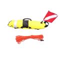 Inflation Diver Down Float with Flag &rope,for Freediving ,yellow