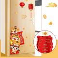 Chinese New Year Decoration Fu Character Sticker Paper-cutting Door