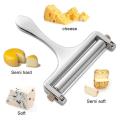 1pcs Cheese Slicer Adjustable Thickness Stainless Steel Cheese Slicer