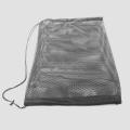 Sports Mesh Nylon Drawstring Sack for Balls Beach Laundry Mesh Bag A