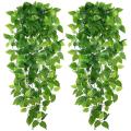 2-pack Artificial Hanging Plants 3.6ft Fake Ivy Plants Hanging Plants
