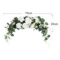 Flower Swag,for Front Door Arch Wedding Party Tabletop Chair Decor