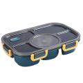 Bento Box Food Container Storage Lunch Box for Kids with Soup Cup C