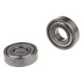 5 Pcs 12mm X 28mm X 8mm 6001z Shielded Deep Groove Radial Ball Bearing