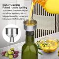Glass Olive Oil Bottle-500 Ml Green Oil and Vinegar Bottle