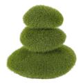 30pcs 3 Size Artificial Moss Rocks Decorative, Green Moss Balls